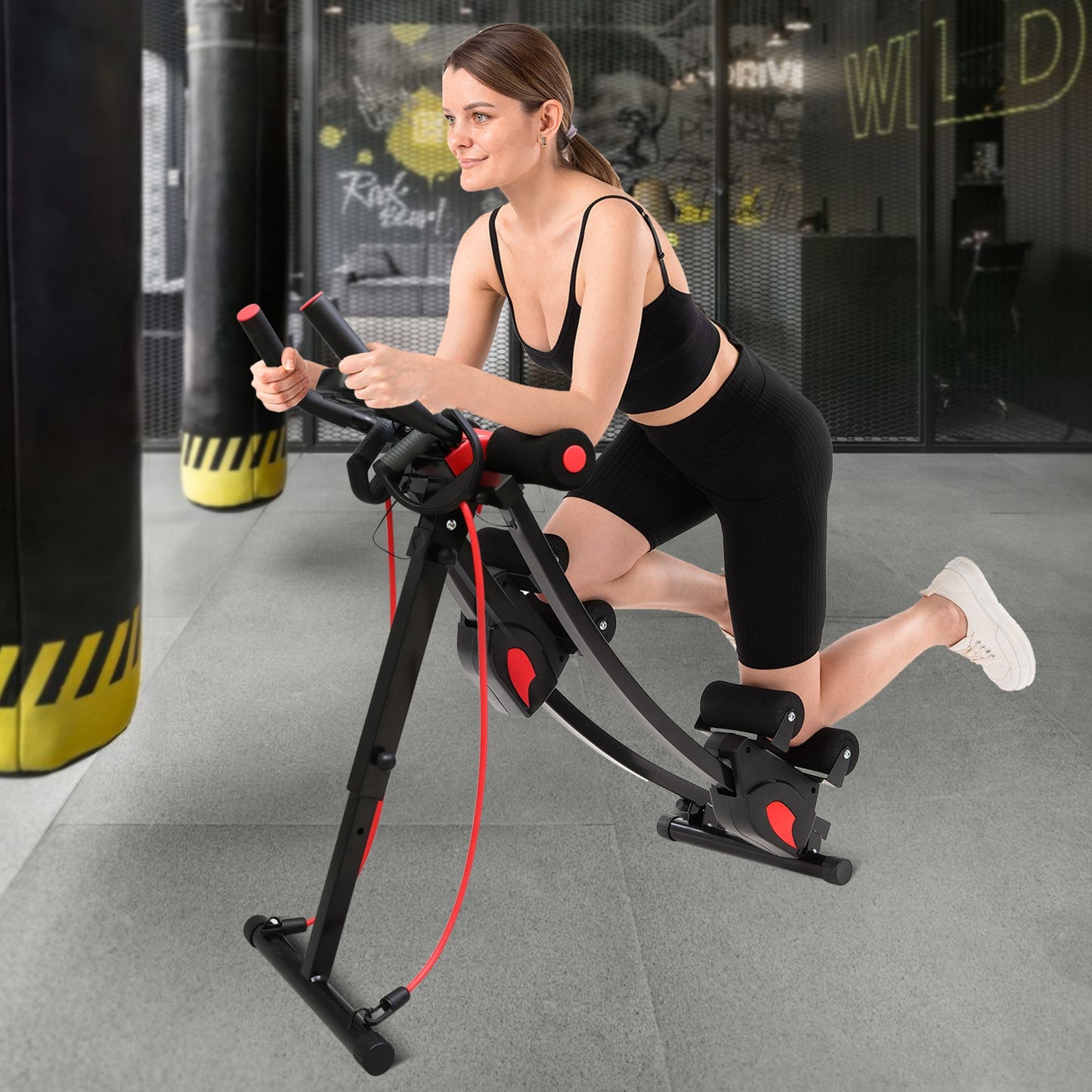 ShapeMaster™ — Foldable Core & Full-Body Workout Machine for Home Fitness