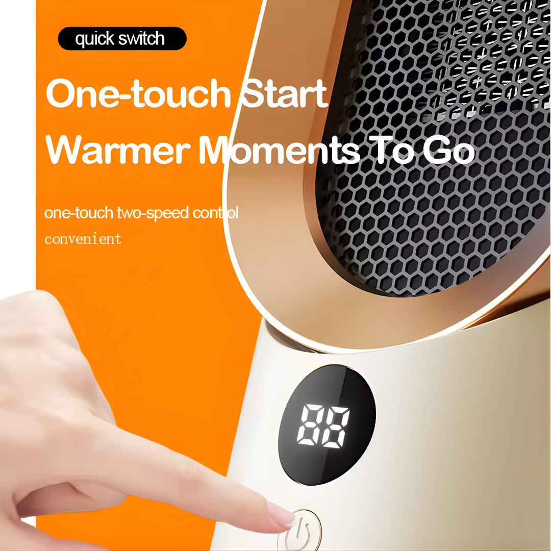 WellWarm™ - Portable Electric Fan Heater