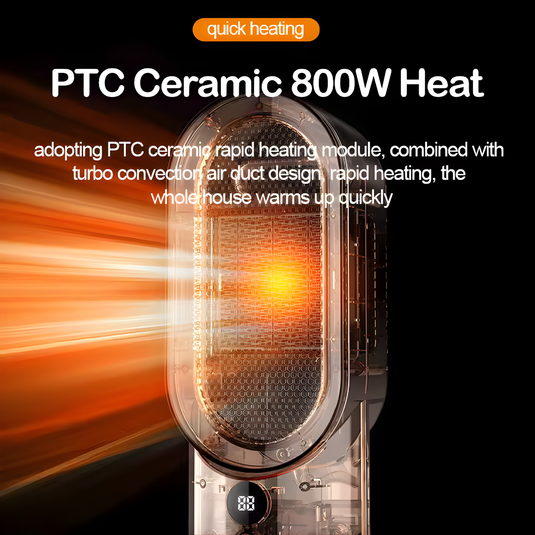 WellWarm™ - Portable Electric Fan Heater