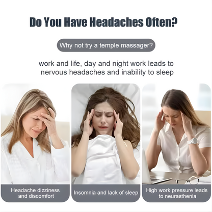 VibraWell™ - Migraine Relief Electric Head Massager