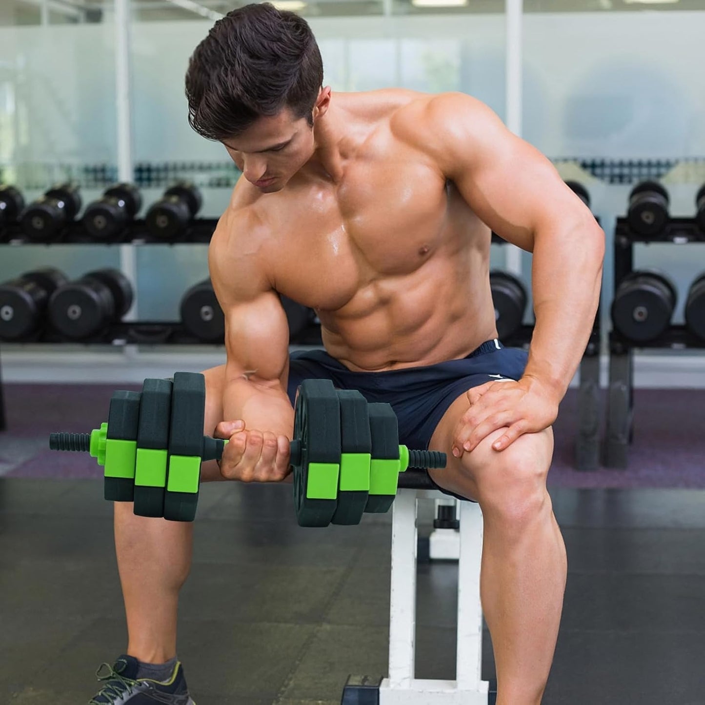 WellPower™ - 4 in 1 Adjustable Kettlebell Set